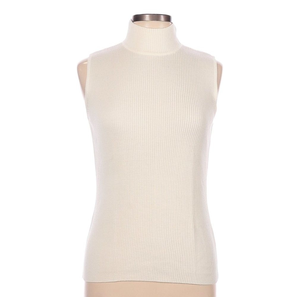Dana Buchman Mock Turtleneck Top